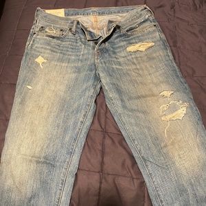 Abercrombie straight leg jeans size 34x34
